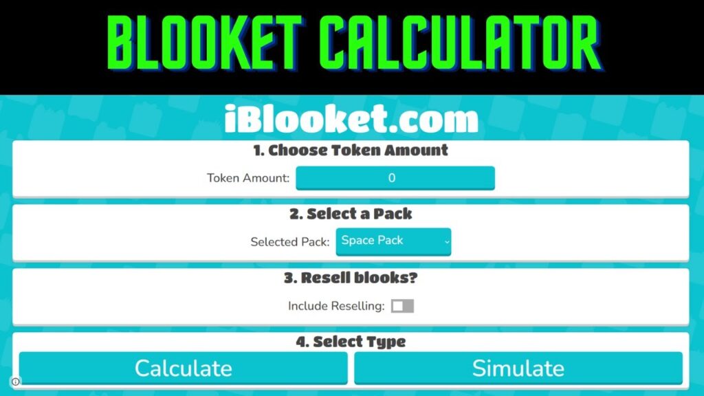 Blooket Calculator - iblooket.com Calculator