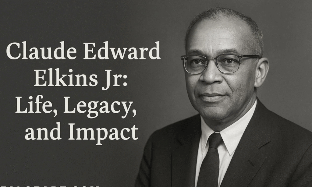 Claude Edward “Ed” Elkins Jr portrait