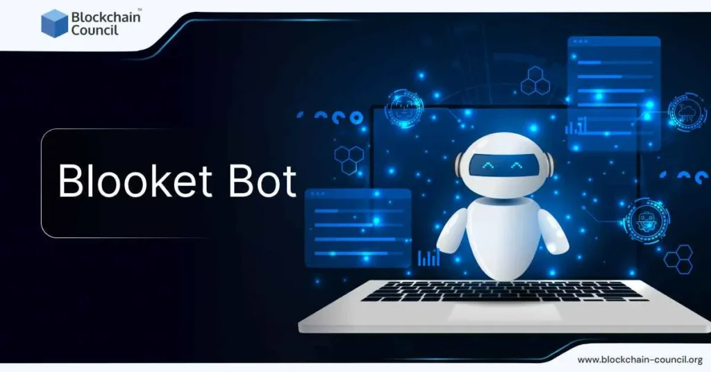 “Graphic showing a bot with a prohibition sign.”